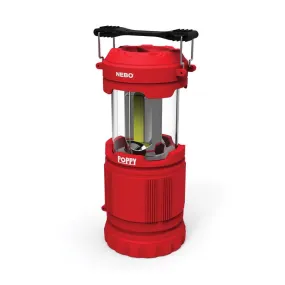 Nebo  Poppy  Red  LED  Pop Up Lantern