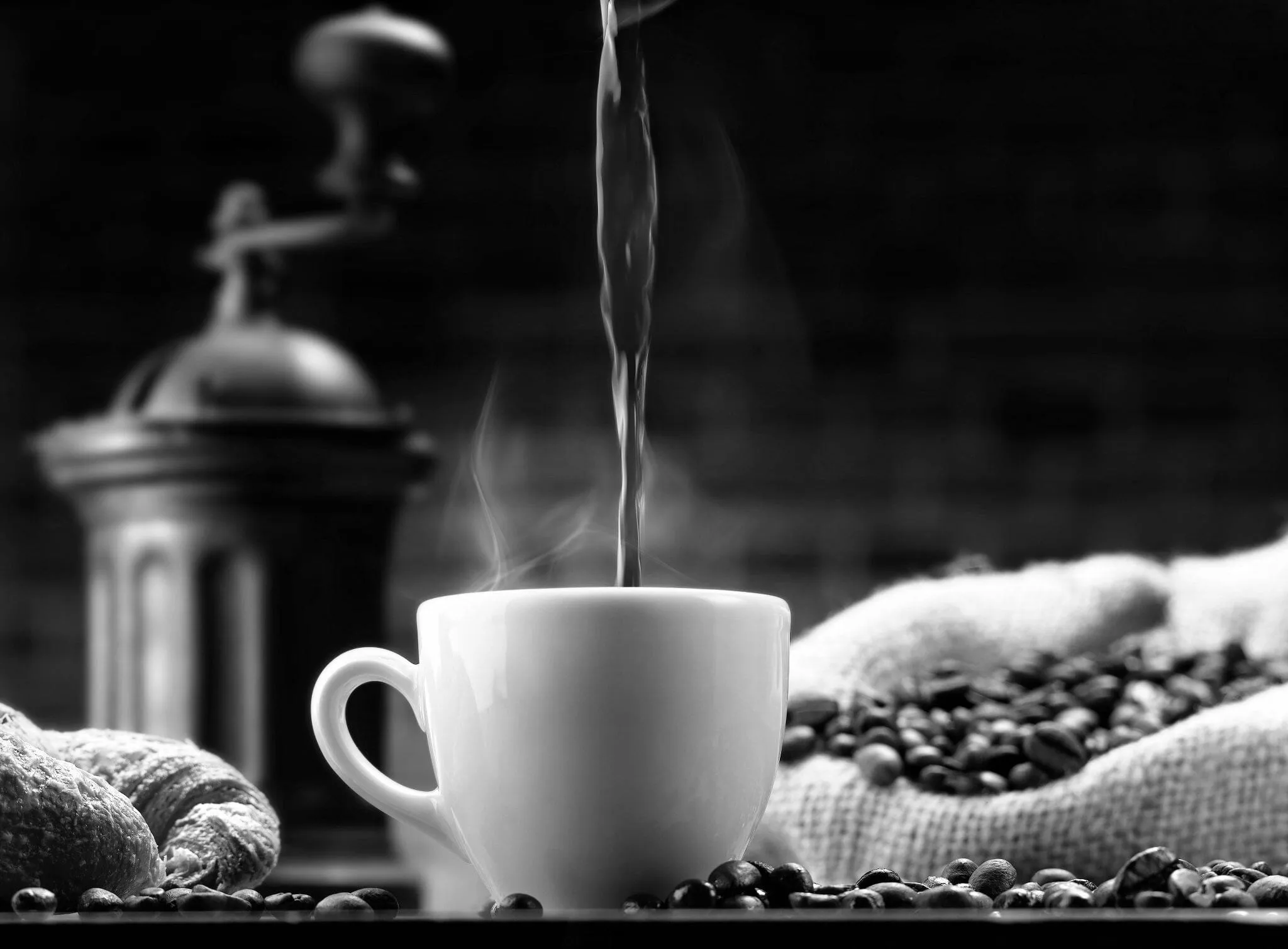 Pouring Fresh Coffee Wall Mural