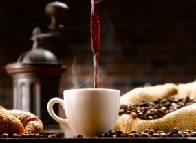 Pouring Fresh Coffee Wall Mural