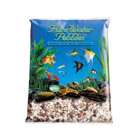 Pure Water Pebbles Premium Fresh Water Custom Blend Natural Aquarium Gravel - 25 lbs - 2 Count