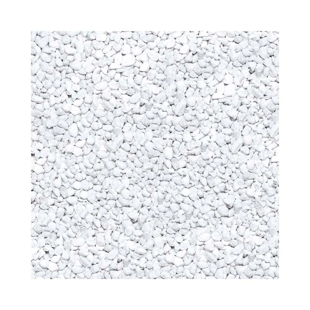 Pure Water Pebbles Premium Fresh Water Frosted Aquarium Gravel Platinum White - 25 lbs - 2 Count