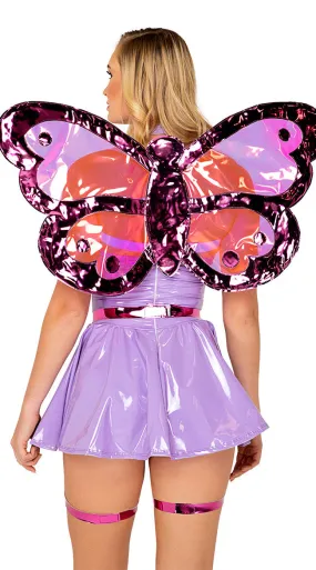 Purple Butterfly Wings