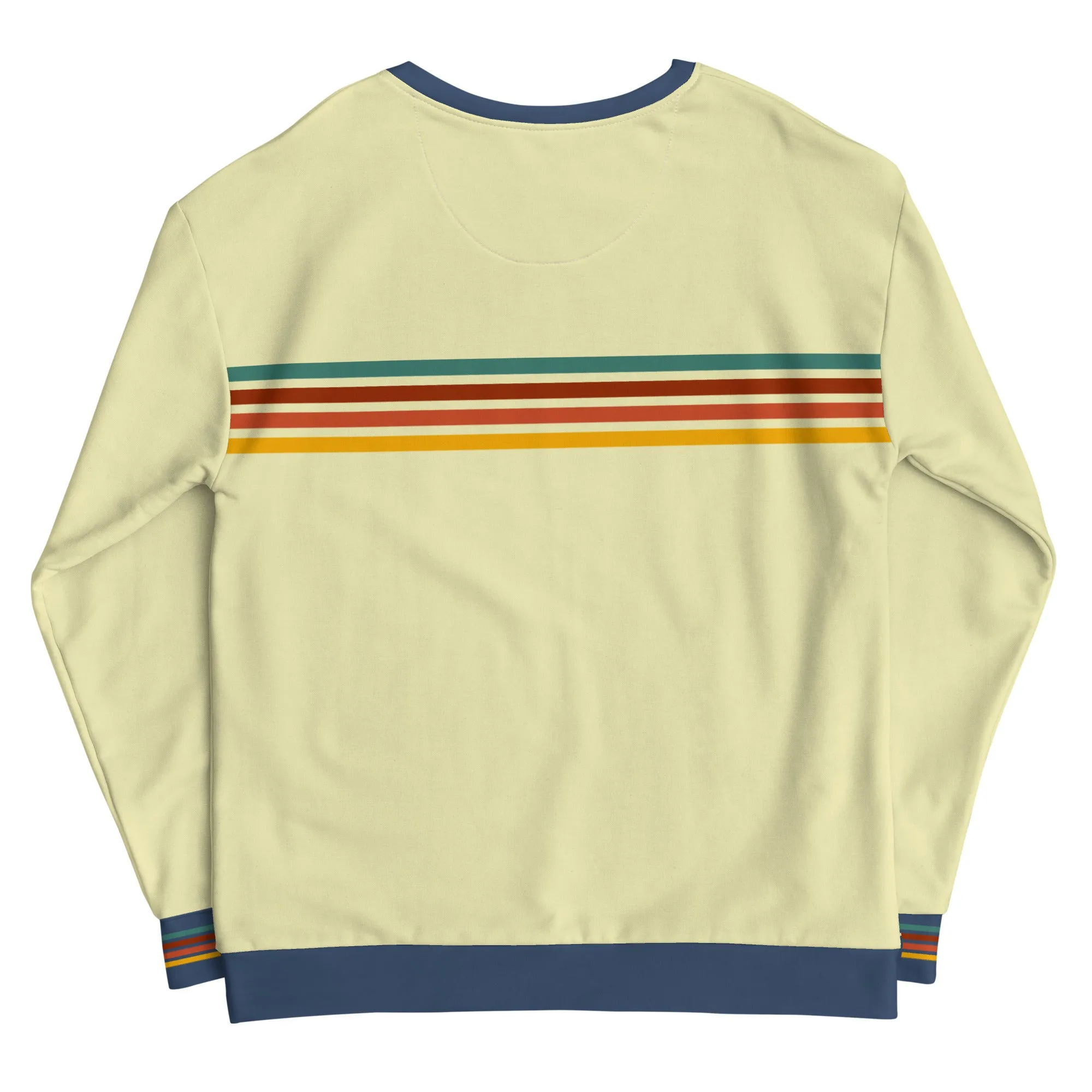 "Phillygoat Retro Vibes" All-Over Sweatshirt