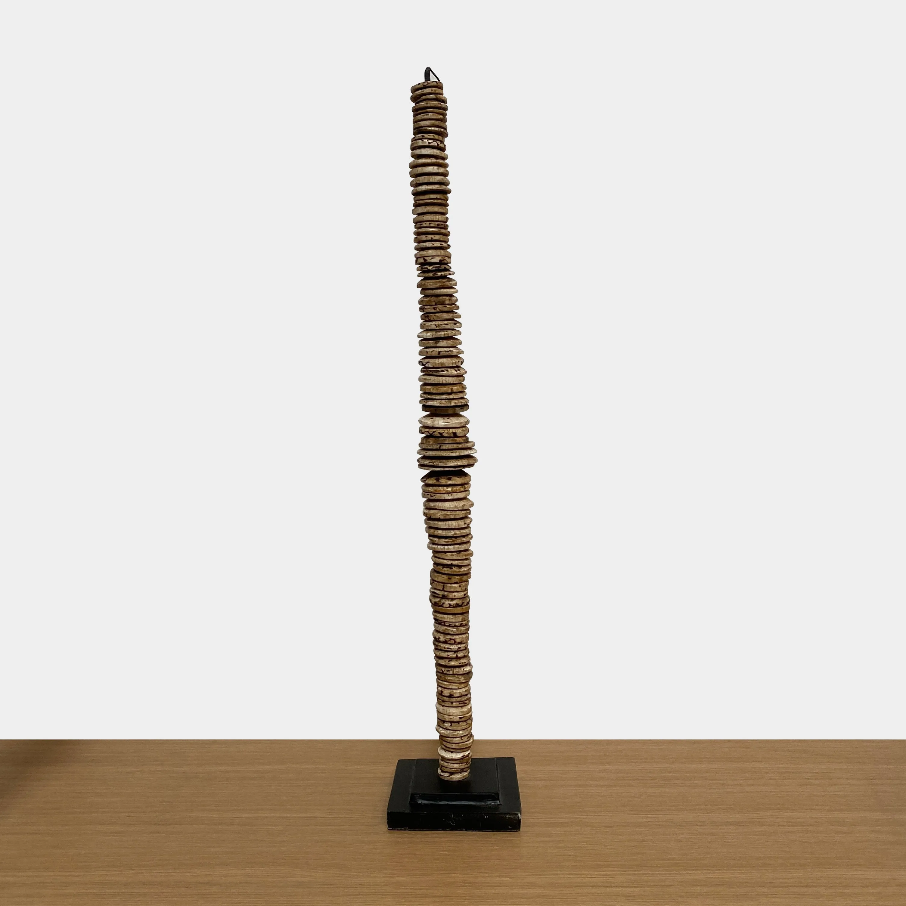 Set of Two Shell Countertop Sculptures