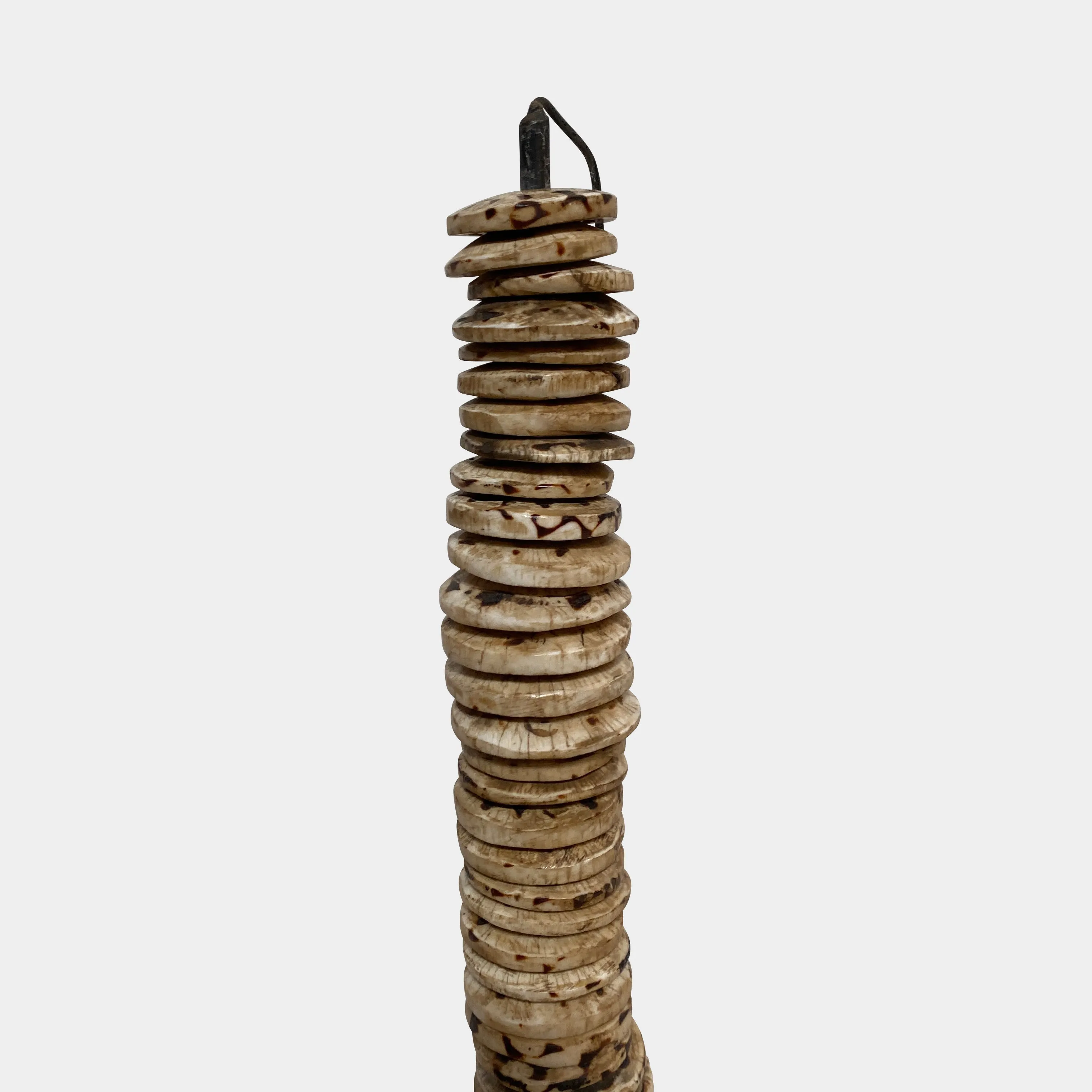 Set of Two Shell Countertop Sculptures