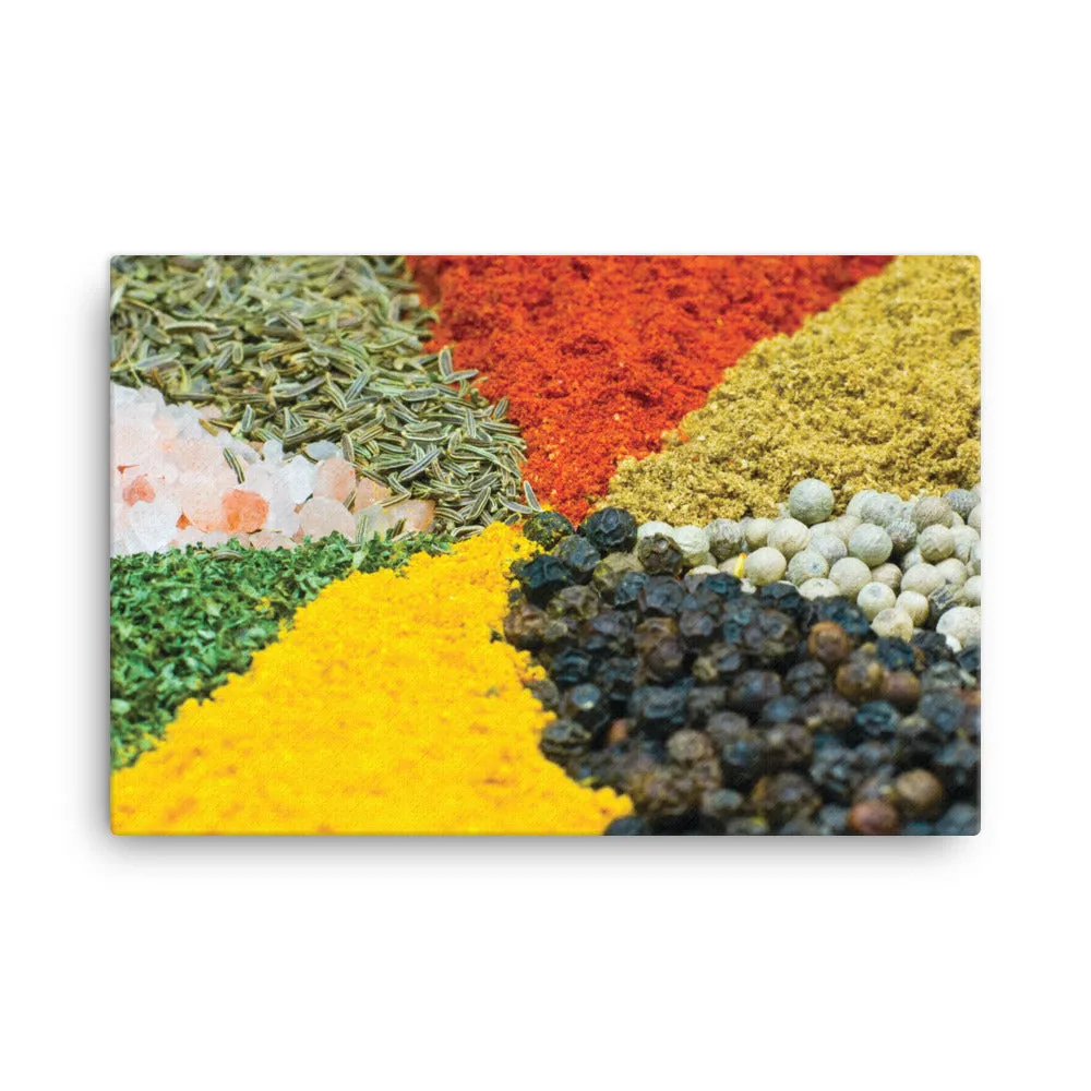Spices for Life Ready-to-Hang Premium Wrapped Wood Frame Art - Designed by Michigan Artists