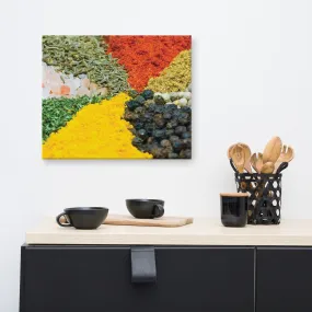 Spices for Life Ready-to-Hang Premium Wrapped Wood Frame Art - Designed by Michigan Artists