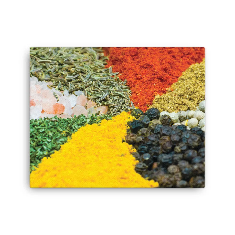 Spices for Life Ready-to-Hang Premium Wrapped Wood Frame Art - Designed by Michigan Artists