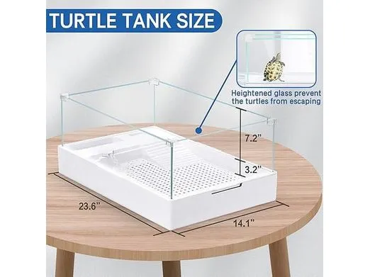 Split Glass Combination Turtle Tank (Large) Xiaomi Version