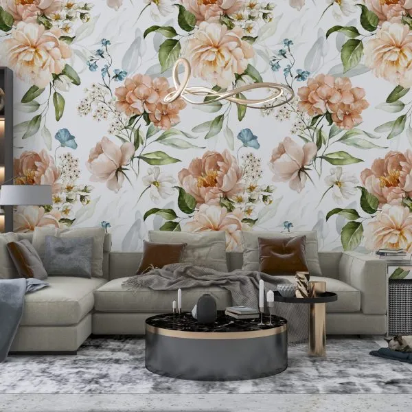 Spring Flowers Design Wallpaper