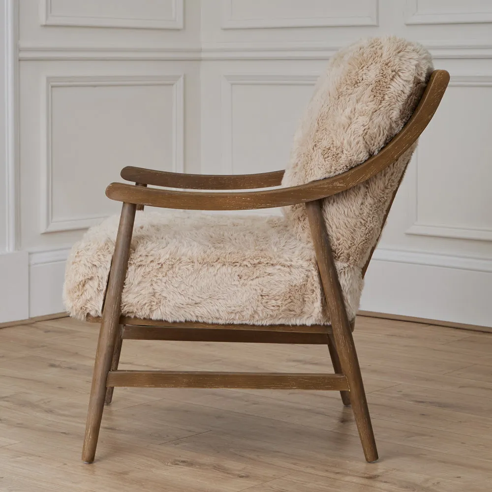 Struan Oak Wood Chair Natural