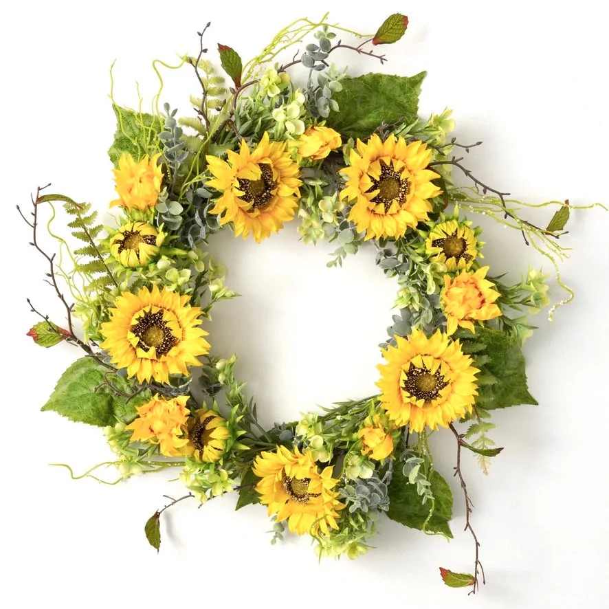 Sunflower Wreath