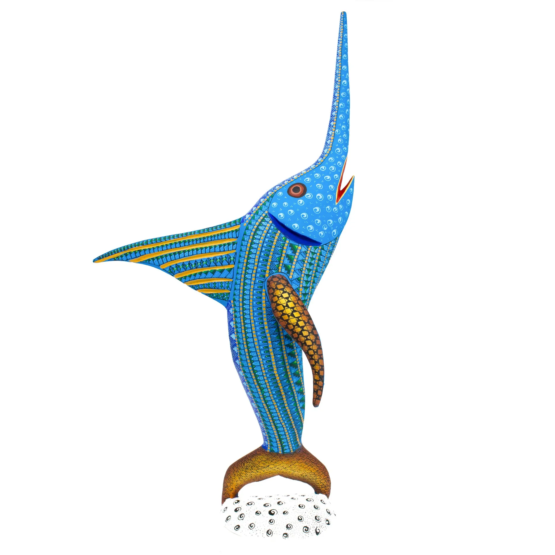 Swordfish Alebrije, Copal Wood