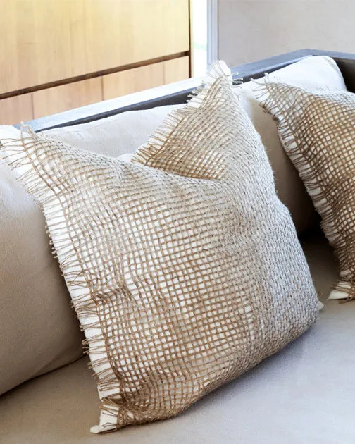 Tramas Linen & Jute Pillow