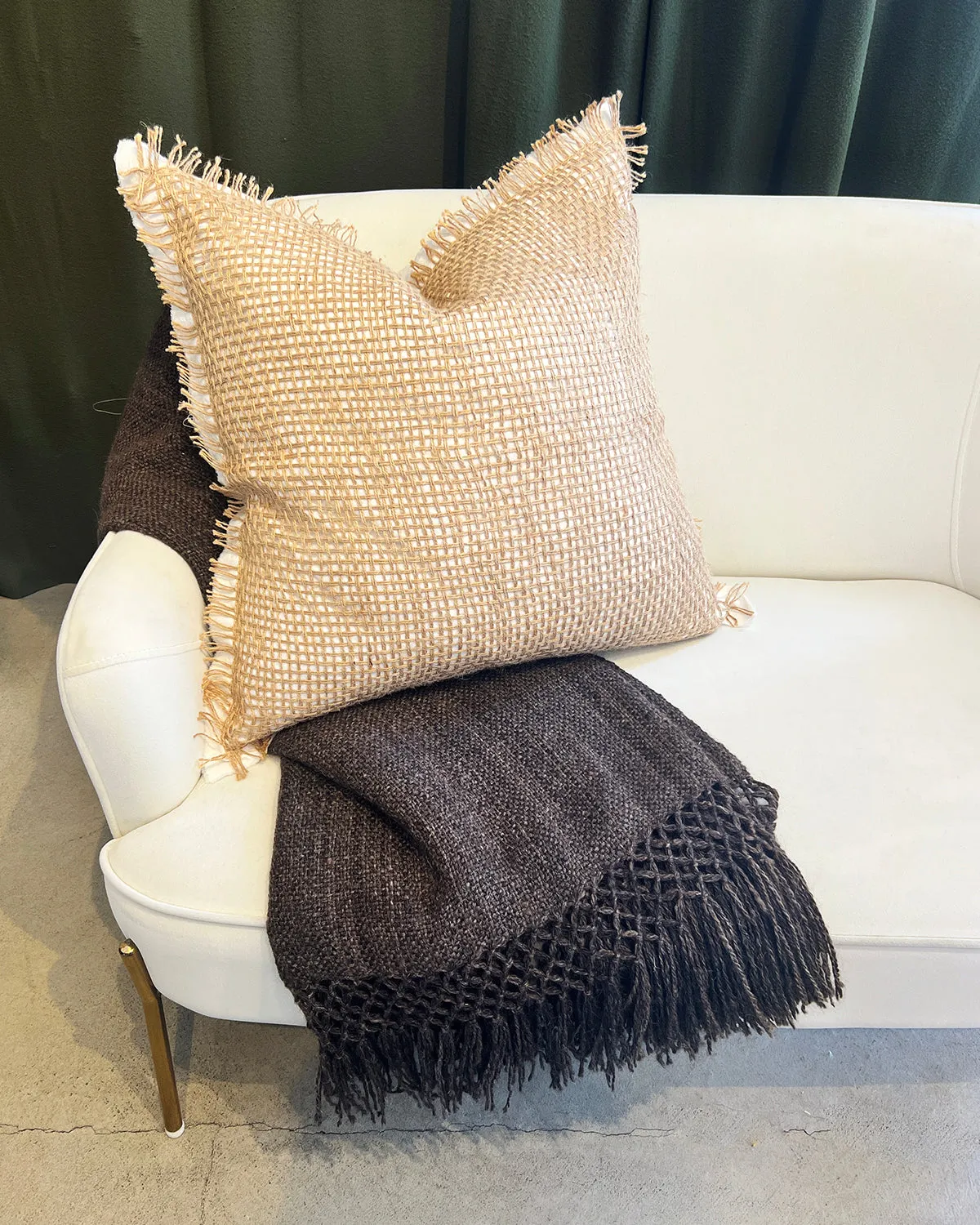 Tramas Linen & Jute Pillow