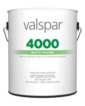 Valspar® 4000™ Alkyd Enamel 1 Quart Aluminum Enamel