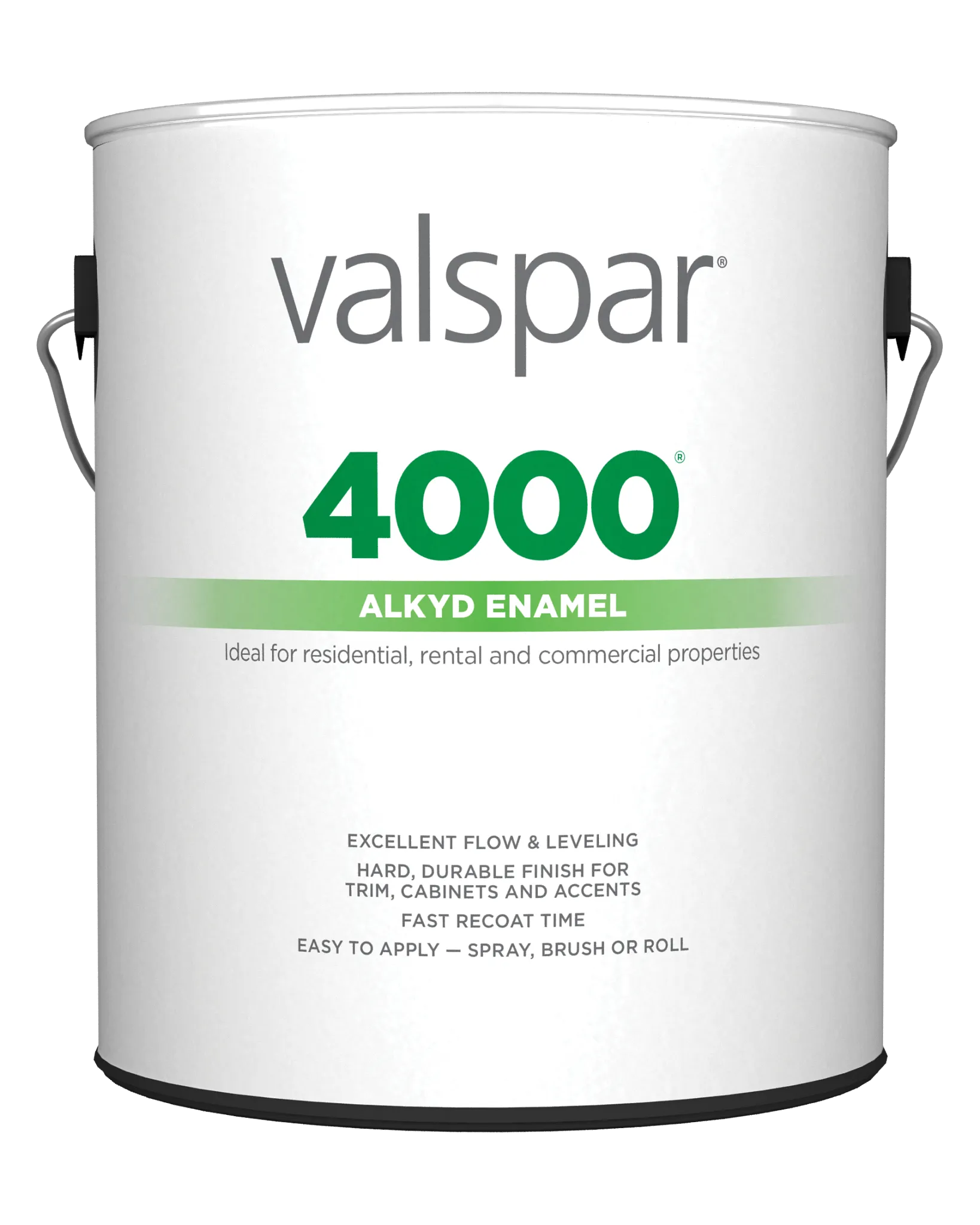 Valspar® 4000™ Alkyd Enamel 1 Quart Aluminum Enamel